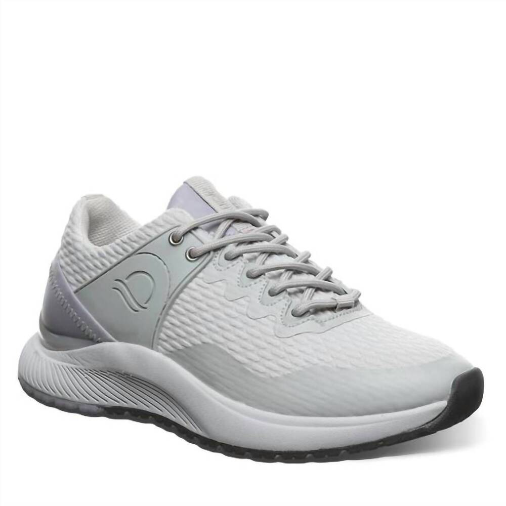 NEW STROLE women’s brisky healthy athleisure supportive sneaker in gray fog